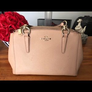 Light pink Coach purse